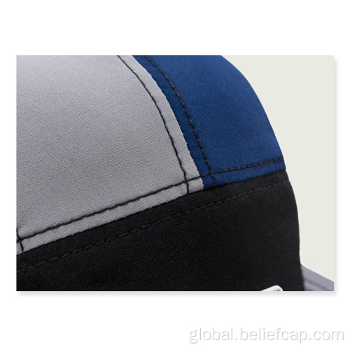 Structured Baseball Ball Cotton Fabric Five Panel Camping Cap Manufactory